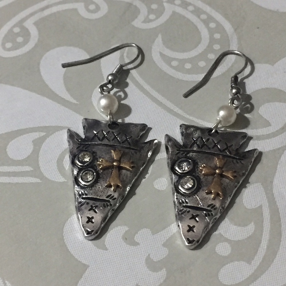 Arrow Head earrings